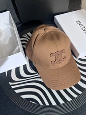 Celine Triomphe baseball cap brown picture
