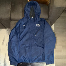 Nike Penn State Nittany Lions Blue Hooded Jacket Storm Gear Outerwear XL picture