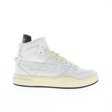 Diesel S-Ukiyo Mid Y02675-PR013-T1015 Mens White Lifestyle Sneakers Shoes picture
