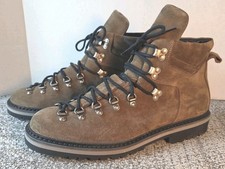Fracap x Aether Dolomite Suede Mens Boots Taupe Sz 47 New Without Box Italy Made picture
