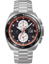 Junghans 1972 Chronoscope Solar 43.3mm Stainless Steel Watch 14/4202.44 picture