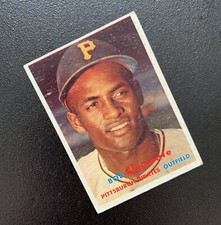 1957 TOPPS Bob Clemente Pittsburgh Pirates #76 Baseball Card - ROBERTO  picture