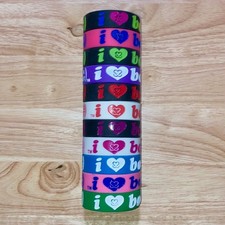 ❤️ I Heart Boobies ❤️ Bracelets - $5.50 Each - Breast Cancer - Choose Your Color picture