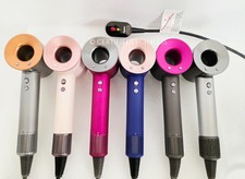 Genuine Dyson Supersonic Hair Dryer with 3 Styling Attachments - Colors USED picture
