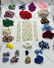Huge Lot 430+ Vtg Crochet Granny Squares 3