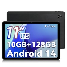 11 inch Android 14 Tablets 10+128GB IPS HD Touchscreen Octa-Core Dual Camera picture