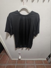 Prana Men's Heathered Dark Grey T-Shirt Size XL picture