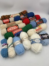 Mixed Vintage Acrylic Yarn ~15 Skeins Sayelle Wintuk Phentex picture