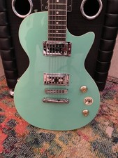 Donner DLP124S Sea Foam Green electric Guitar W/ Gigbag picture