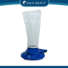 Aqua Select Leaf Gulper Bagger Vacuum Cleaner For Pool w/ Brush & Swivel Wheels picture