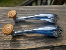 Pair of 2 OEM 1941-1948 Ford Window Lift Crank Handle NICE  picture
