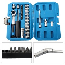 Comprehensive 29PCS Core Ratchet Socket Wrench Kit For All Repair// Needs picture