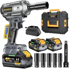 SOARFLY Upgraded Cordless Impact Wrench 1/2