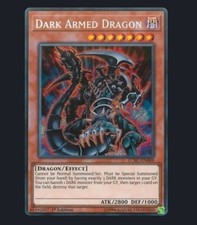 Yugioh LCKC-EN068 Dark Armed Dragon Secret Rare 1st Edition MINT picture
