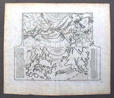 Carte des Nouvelles Decouvertes-Map of N. America & Asia by Diderot/Robert 1772 picture