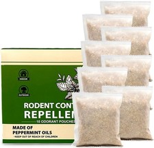 Vamoose Natural Rodent Repellent - 10 Pack Peppermint Oil - Mice & Rat Deterrent picture