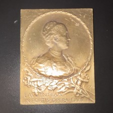 Antique Solid Bronze Roty Plaque – 1899- 1900 UC Berkeley Competition picture