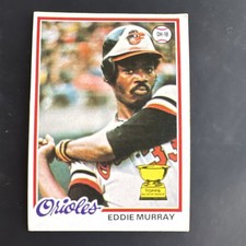 Topps 1978 Eddie Murray Rookie #36 Baltimore Orioles Baseball Base Set Card picture