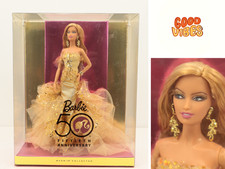 2009 Mattel Barbie 50th Anniversary N4981 NRFB Box Damage picture