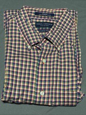 Daniel Cremieux Men's Long Sleeve Plaid Button-Up, large picture