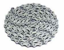 ORIGINAL YBN CHAIN 1/2 X X 11/128 S11S 11/SPEED CHROME/GRAY. picture