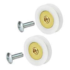 Marvin Screen Door Rollers 2 Pack Replacement Wheels For Top Hung Screen Doors picture