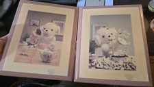 Hello Helen - Whimsical Surreal Photo Prints - White Plush Poodle Scenes - RARE picture