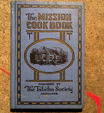 Vintage 1921 The Mission CookBook Tabitha Society Axtell Nebraska Antique Rare picture
