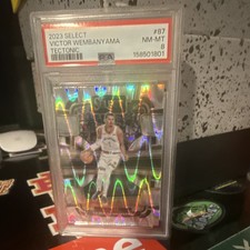 Panini 2023-24 Select Victor Wembanyama Spurs #87 Concourse Tectonic RC picture
