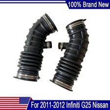 For 2011-2012 Infiniti G25 Nissan New Right+Left Side  Air Duct Tube 16576-JK01A picture
