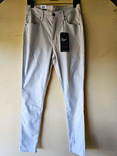 Levi's Premium 721 High-Rise Skinny Slim Stretch Beige Denim Jeans NWT picture
