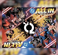 DC All In Special #1 Alpha Gold Foil Wraparound Secret Drop 2026 NYCC PRESALE  picture
