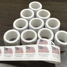 10 Rolls of 100 USPS Postage Stamps, Totaling 1000 Pieces 2025 picture
