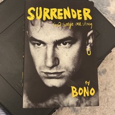 Bono Surrender 40 Songs One Story 2022 Hardcover U2 Memoir Book Knopf picture