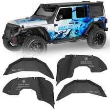  'SINCE 1941' Front Rear Inner Fender Liners For 2018-2026 Jeep Wrangler JL 4PCS picture