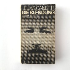Elias Canetti DIE BLENDUNG (1974) German Edition Vintage Fischer Nobel Prize picture
