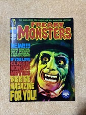 FREAKY MONSTERS #1 (2010) Filmland Classics Magazine - Horror / Collectors Ed. picture