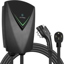 Lectron Nexus J1772 Level 2 EV Charger NEMA 14-50 Plug 40A 240V 23ft Cord Holder picture