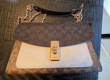 NWOT COACH C1539 Lane Shoulder Bag In Blocked Signature Canvas  Org $478 picture