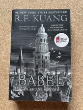 SIGNED | Babel: An Arcane History by R.F. Kuang - Paperback picture