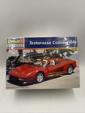 REVELL Monogram MODEL KIT TESTAROSSA CONVERTIBLE #85-2782 . . READ picture