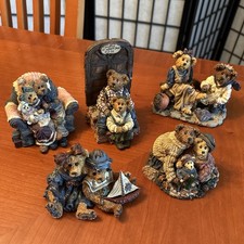 Boyds Bears & Friends - Bear Couples - The Bearstone Collection Lot - 5 Figures picture