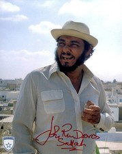 Signed John Rhys Davies Raiders of the Lost Ark Sallah 8x10 w/ Official Pix COA picture