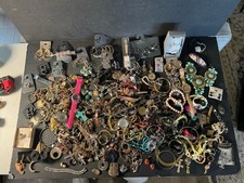 Huge Vintage Jewelry & Watch Lot: Marvella Trifari Monet Earrings Bracelets 10lb picture