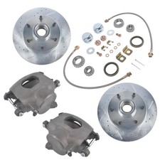 Front Disc Brake Conversion Component w/ 6 Lug for Chevy C10 Truck 1960-1970 New picture