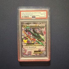 2021 POKEMON CELEBRATIONS CLASSIC COLLECTION #76 M RAYQUAZA EX PSA 10 picture
