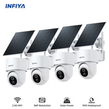 INFIYA L1 Solar Security Camera Outdoor Wireless WiFi 360°PTZ Night Vision 3MP picture