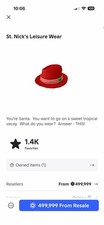 R0BL0X Limited Edition Fedora Hat (500K R0BUX ITEM) picture