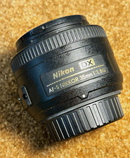 Nikon AF-S DX NIKKOR 35mm f/1.8G Standard Lens Nikon F Mount 52mm picture