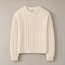 J.Crew Cable Crewneck Sweater (XS, S, M, L, XL) (Brand New)  picture